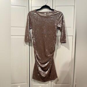 Rachel Kate velour dress size small NWOT